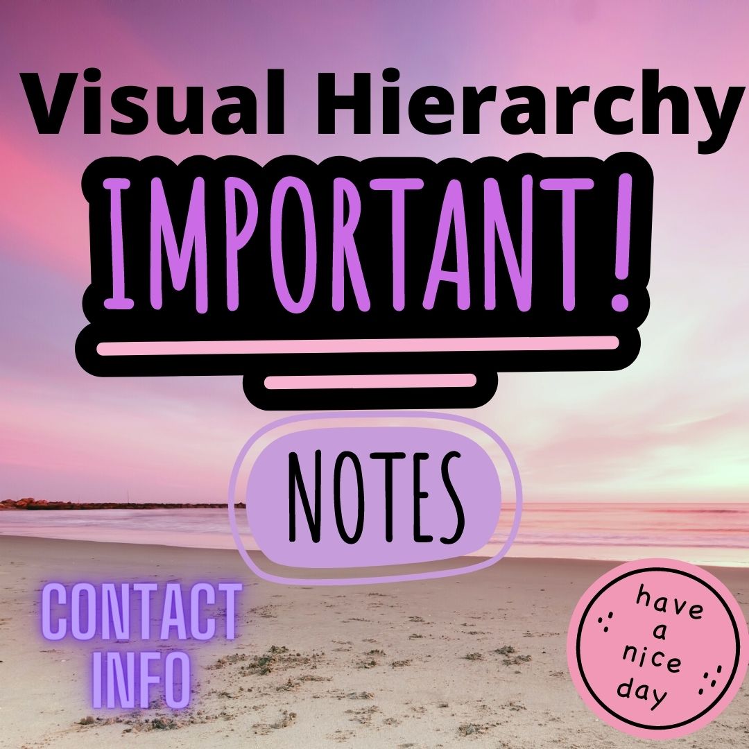 Highlight Important Information
