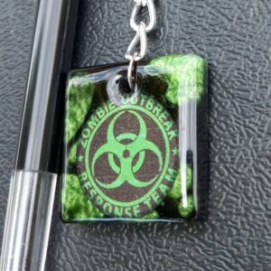 Zombie Plague Keyring