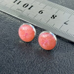 Pink Gold Stainless Steel Earring Studs.